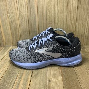 Brooks Launch 6 Running Shoes Black/Grey/Blue Women’s Size 10 Men’s Size 8.5